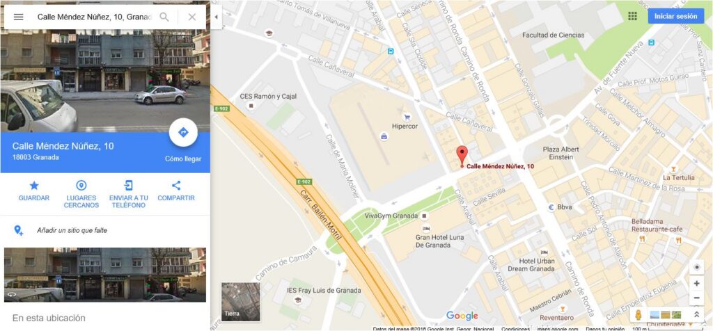 Mapa de Google