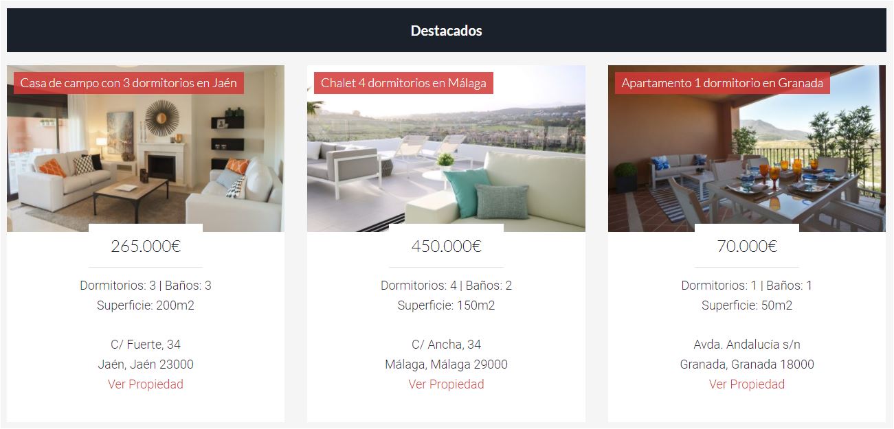 resultados de extended featured listings