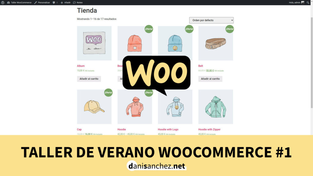 banner taller de verano