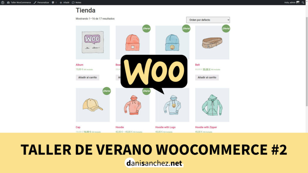 banner taller de verano